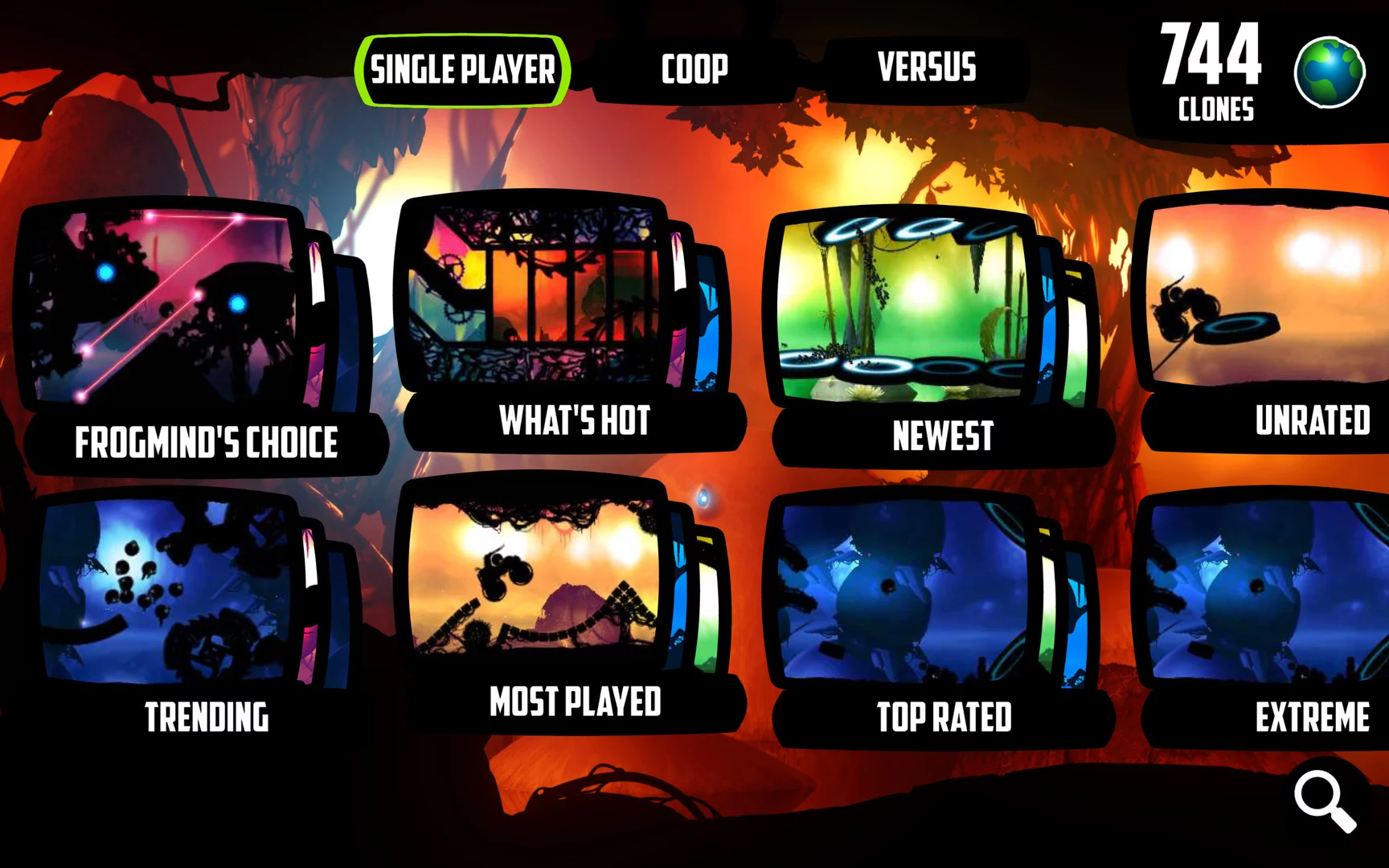 Изображение игры: BADLAND: Game of the Year Edition