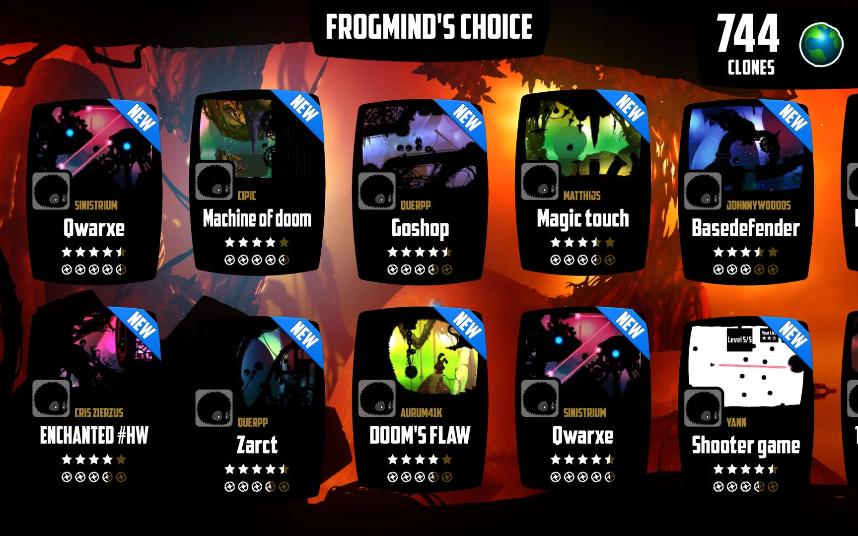 Изображение игры: BADLAND: Game of the Year Edition