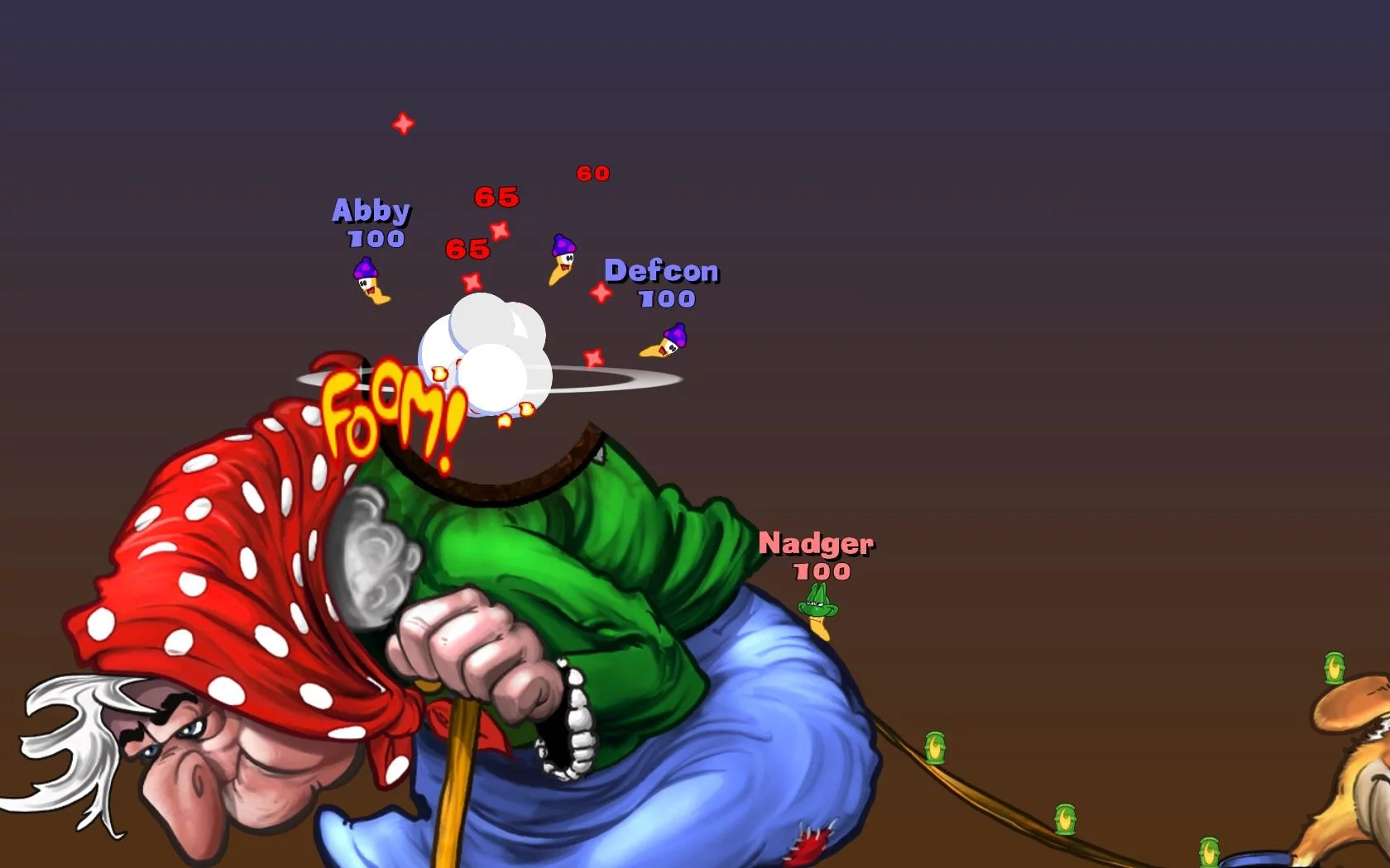 Изображение игры: Worms Reloaded