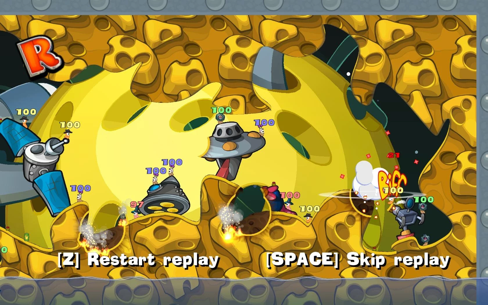 Изображение игры: Worms Reloaded