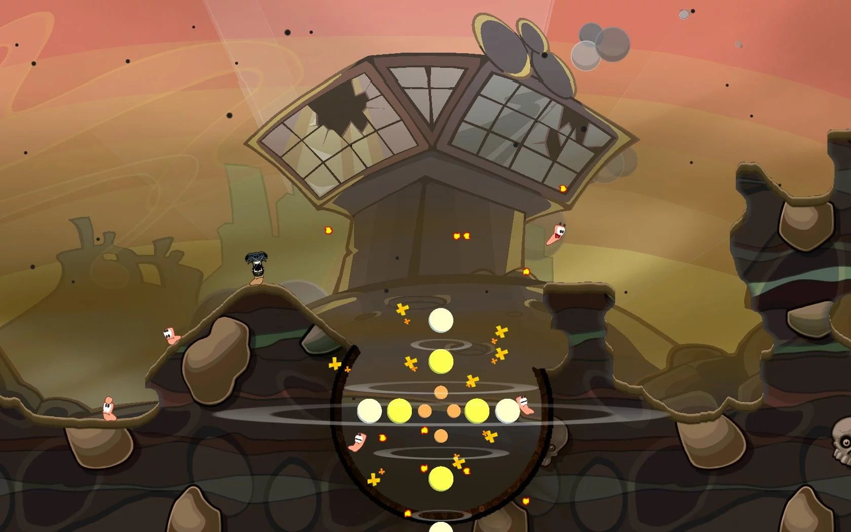 Изображение игры: Worms Reloaded
