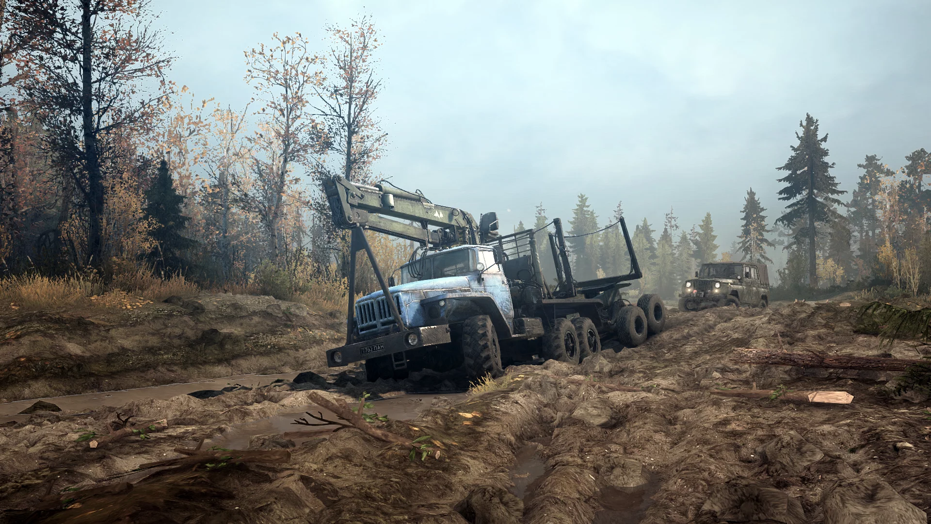 Изображение игры: Spintires: MudRunner