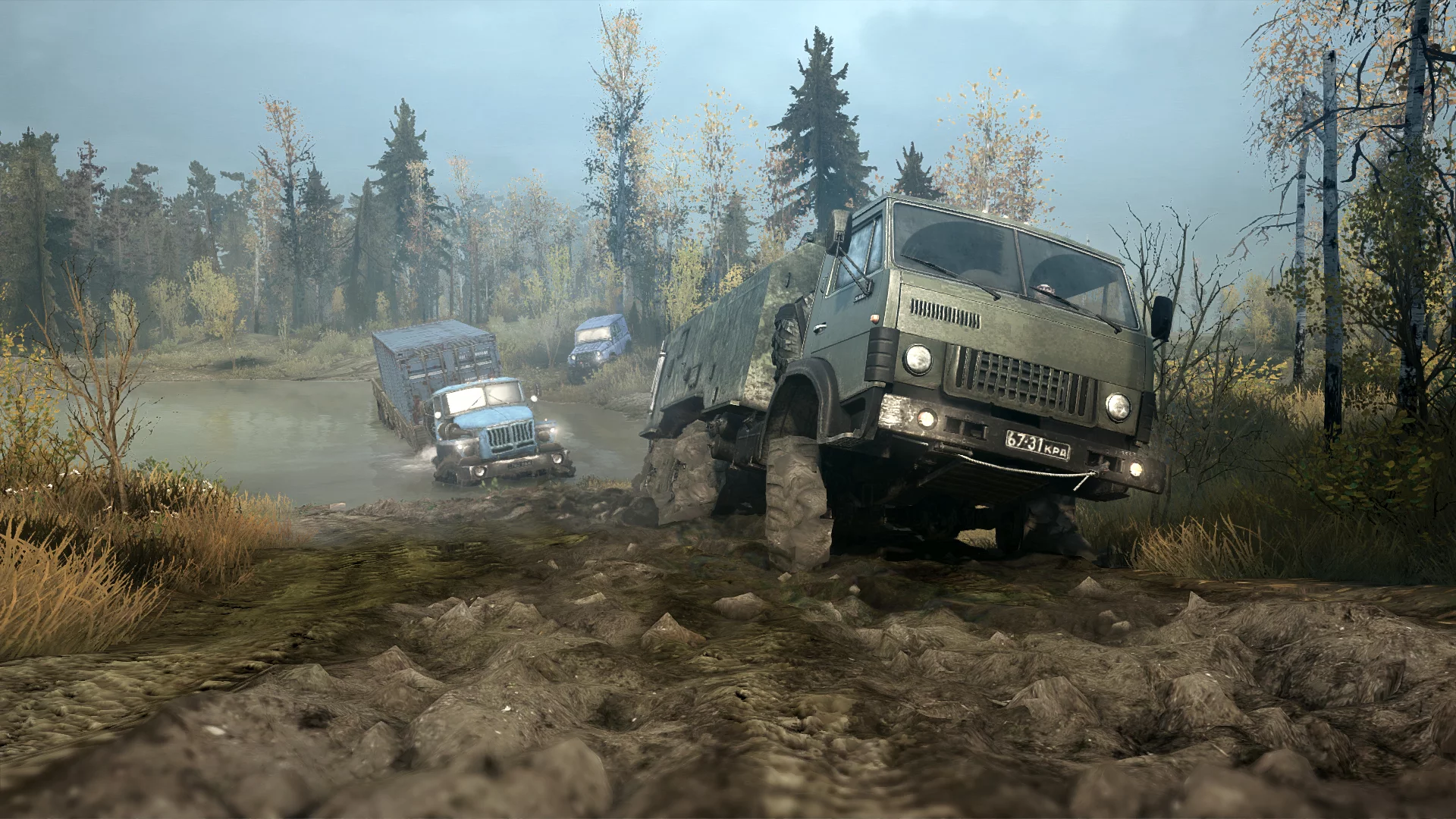 Изображение игры: Spintires: MudRunner