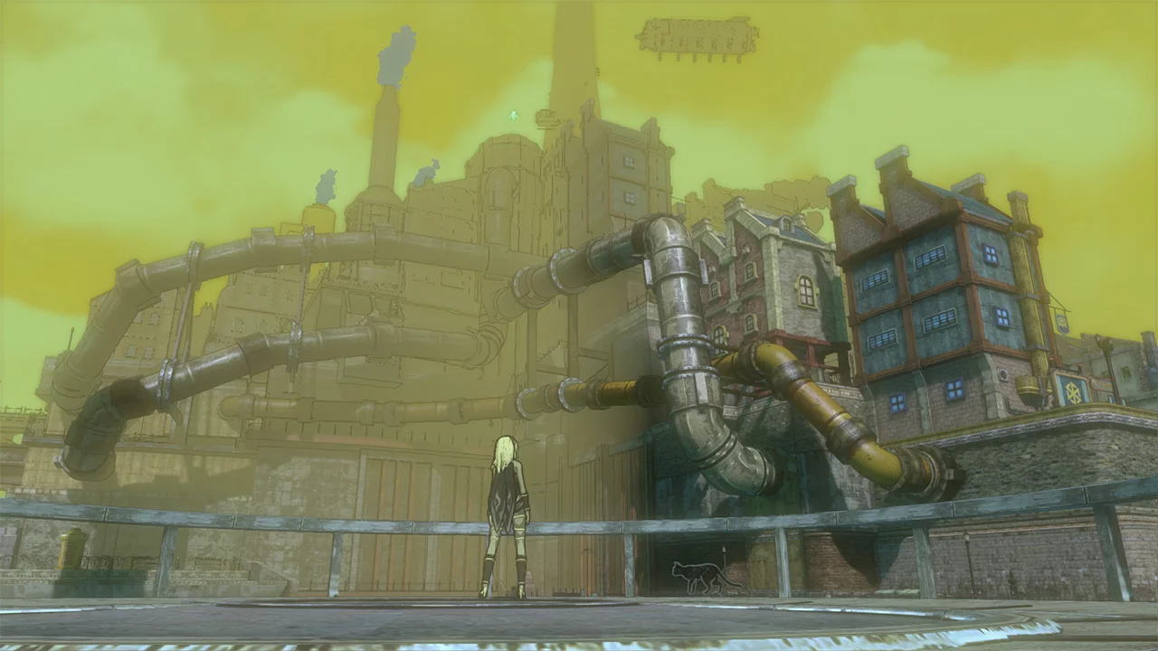 Изображение игры: Gravity Rush Remastered