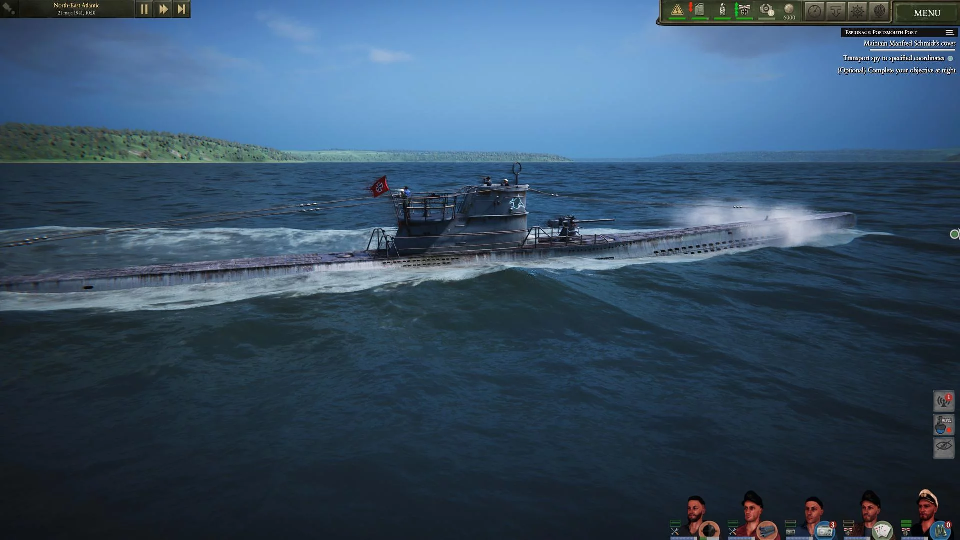 Изображение игры: UBOAT