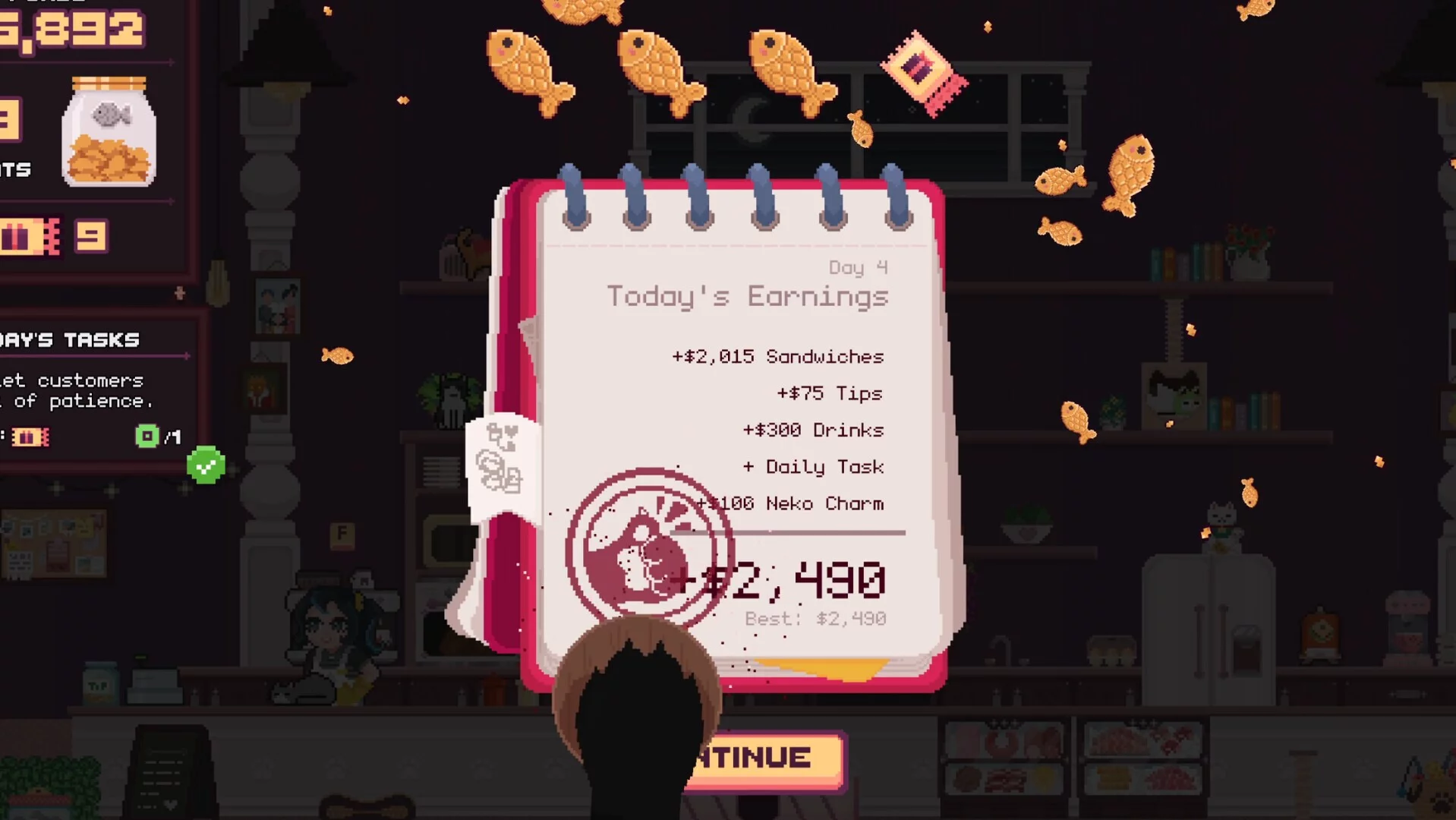 Изображение игры: Supurr Cat Cafe: Sandwich Rush