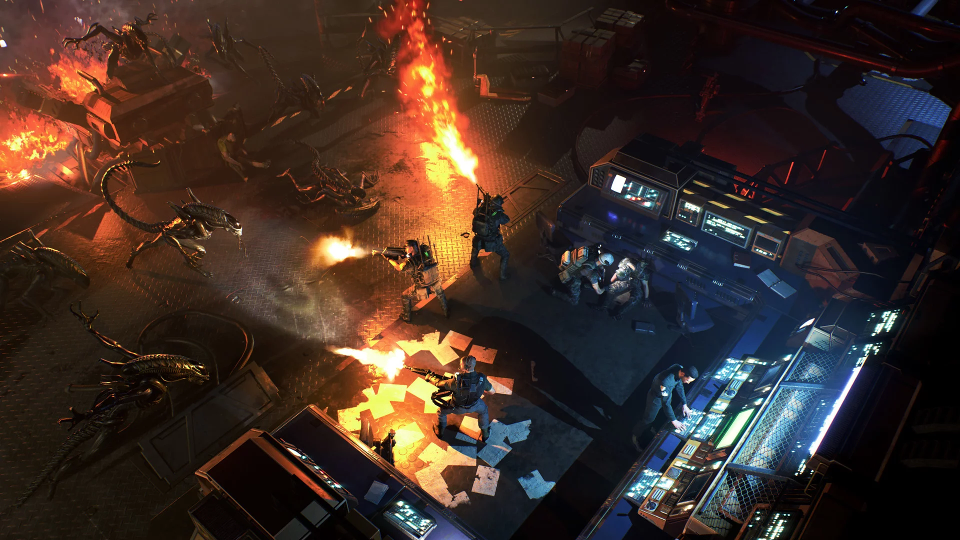 Изображение игры: Aliens: Dark Descent