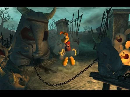 Изображение игры: Rayman Raving Rabbids