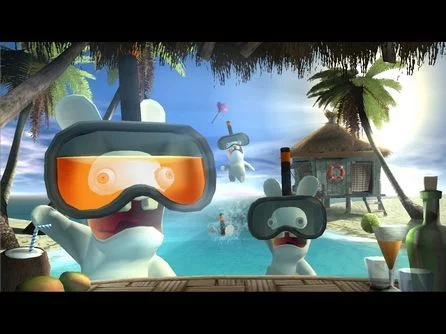 Изображение игры: Rayman Raving Rabbids