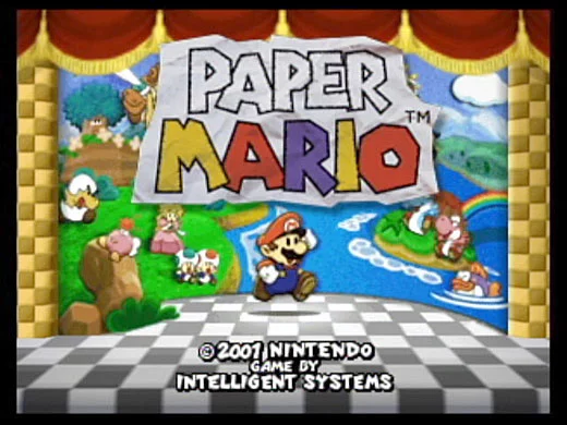 Изображение игры: Paper Mario (2000)