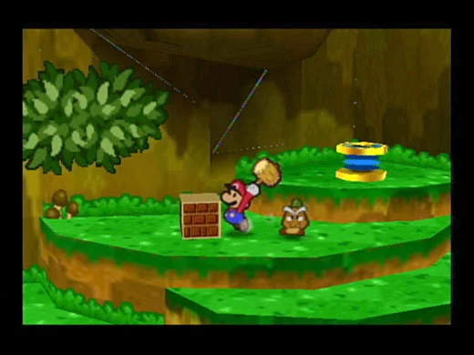 Изображение игры: Paper Mario (2000)