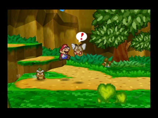 Изображение игры: Paper Mario (2000)
