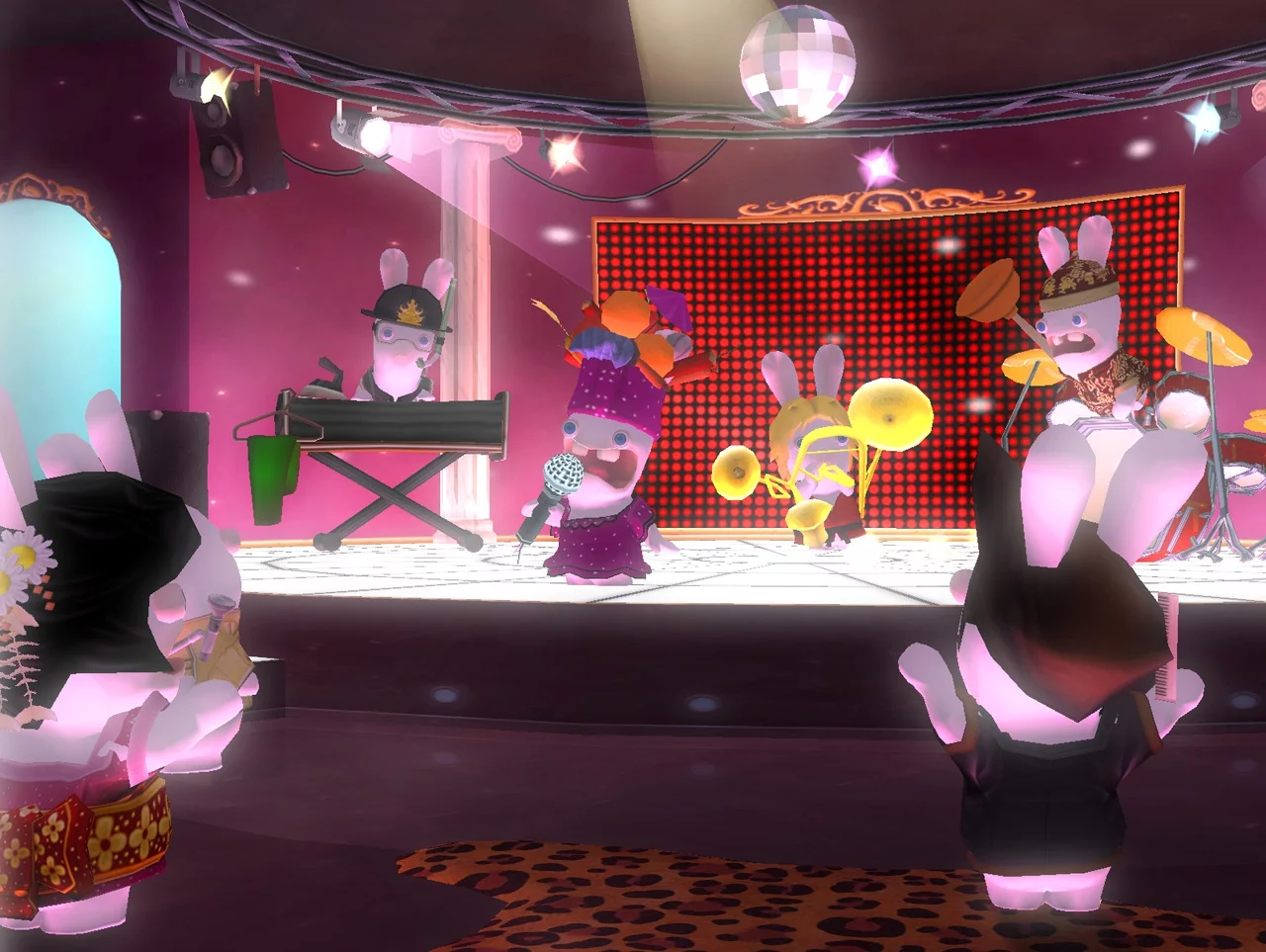 Изображение игры: Rayman Raving Rabbids 2
