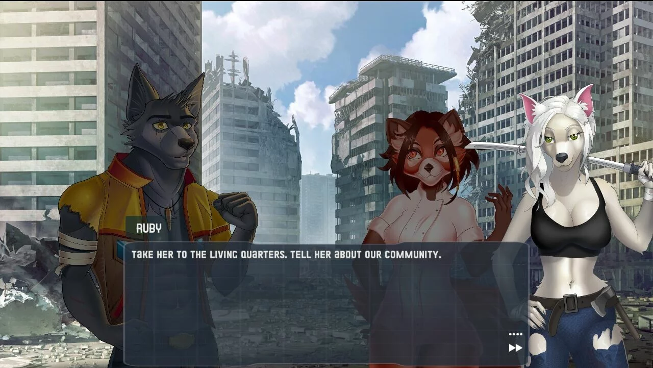 Изображение игры: Furry Survivals 18+