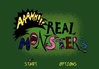 Изображение игры: Aaahh!!! Real Monsters