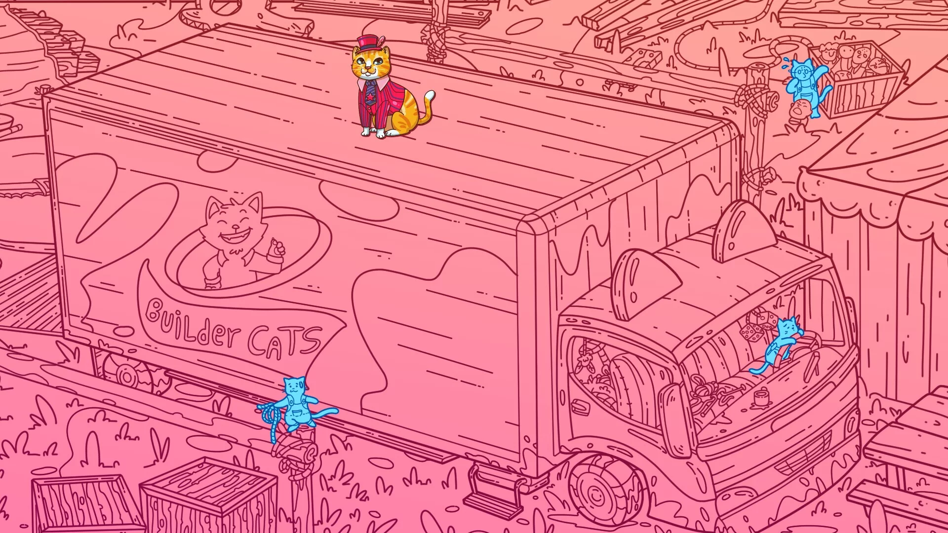 Изображение игры: A Park Full of Cats