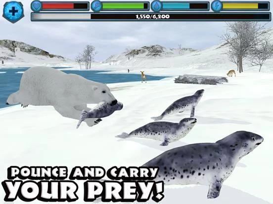 Изображение игры: Polar Bear Simulator