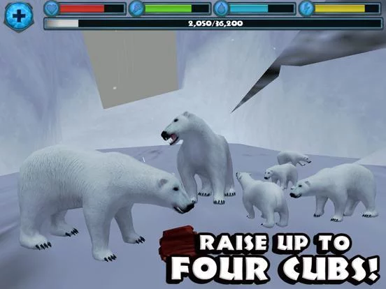 Изображение игры: Polar Bear Simulator