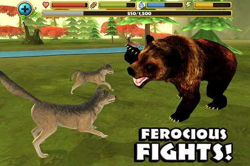 Изображение игры: Wildlife Simulator: Wolf
