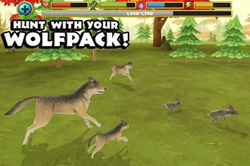 Изображение игры: Wildlife Simulator: Wolf