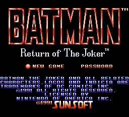 Изображение игры: Batman: Return of the Joker