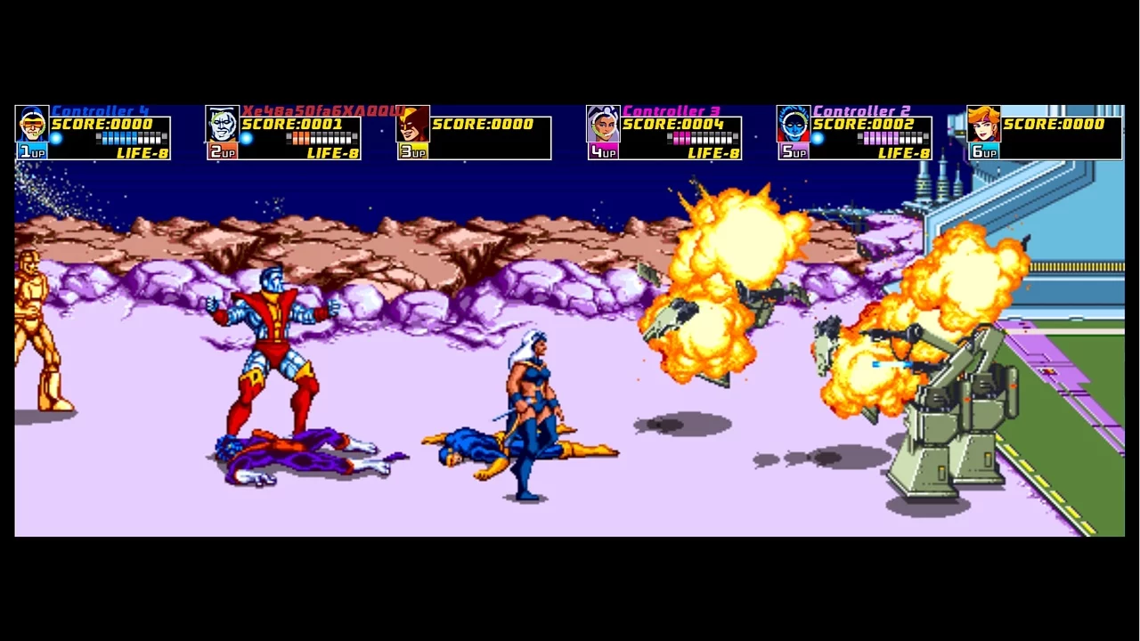Изображение игры: X-Men Arcade