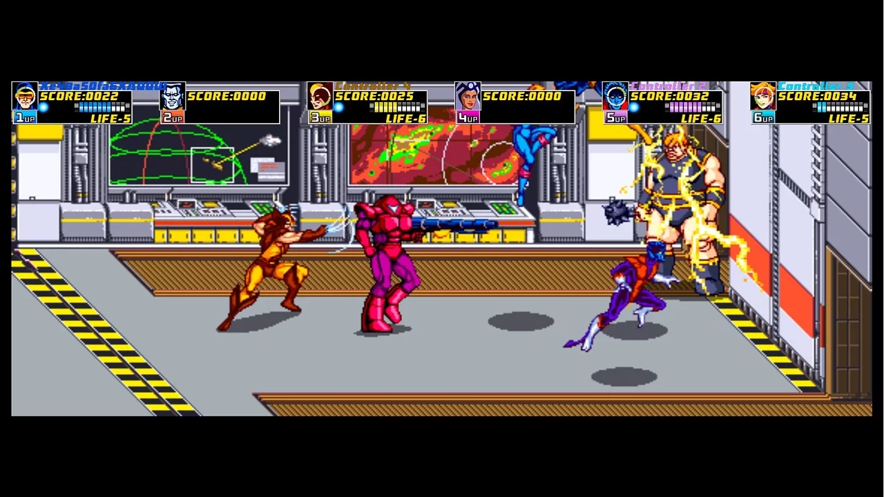 Изображение игры: X-Men Arcade