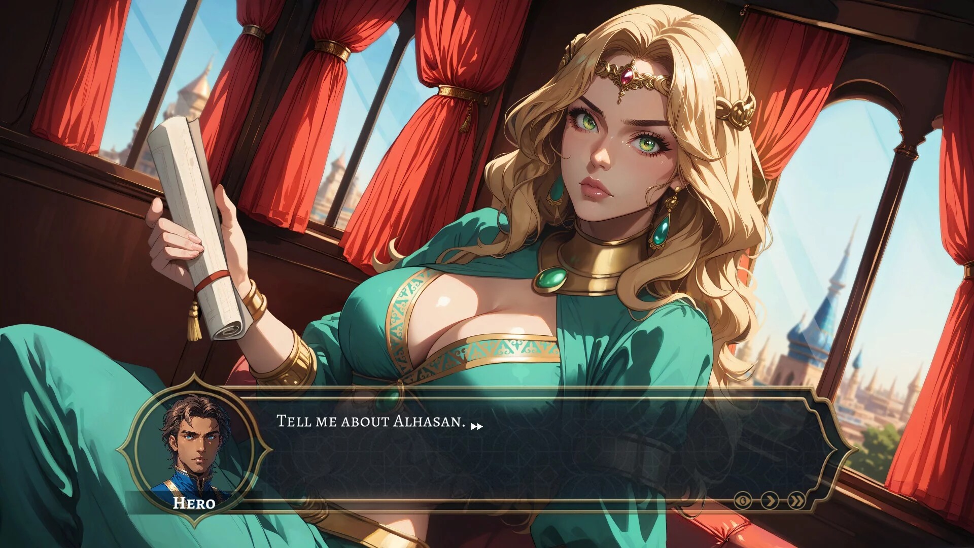 Изображение игры: LUST HAREM: 1001 Pleasures 💞