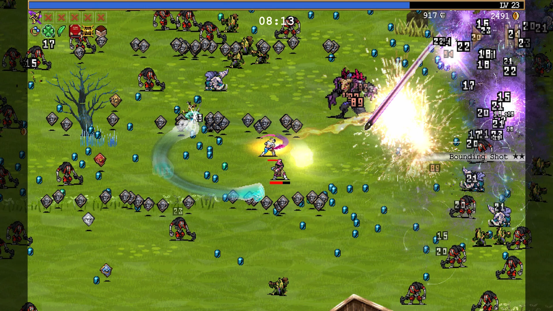 Изображение игры: Vampire Survivors: Emerald Diorama