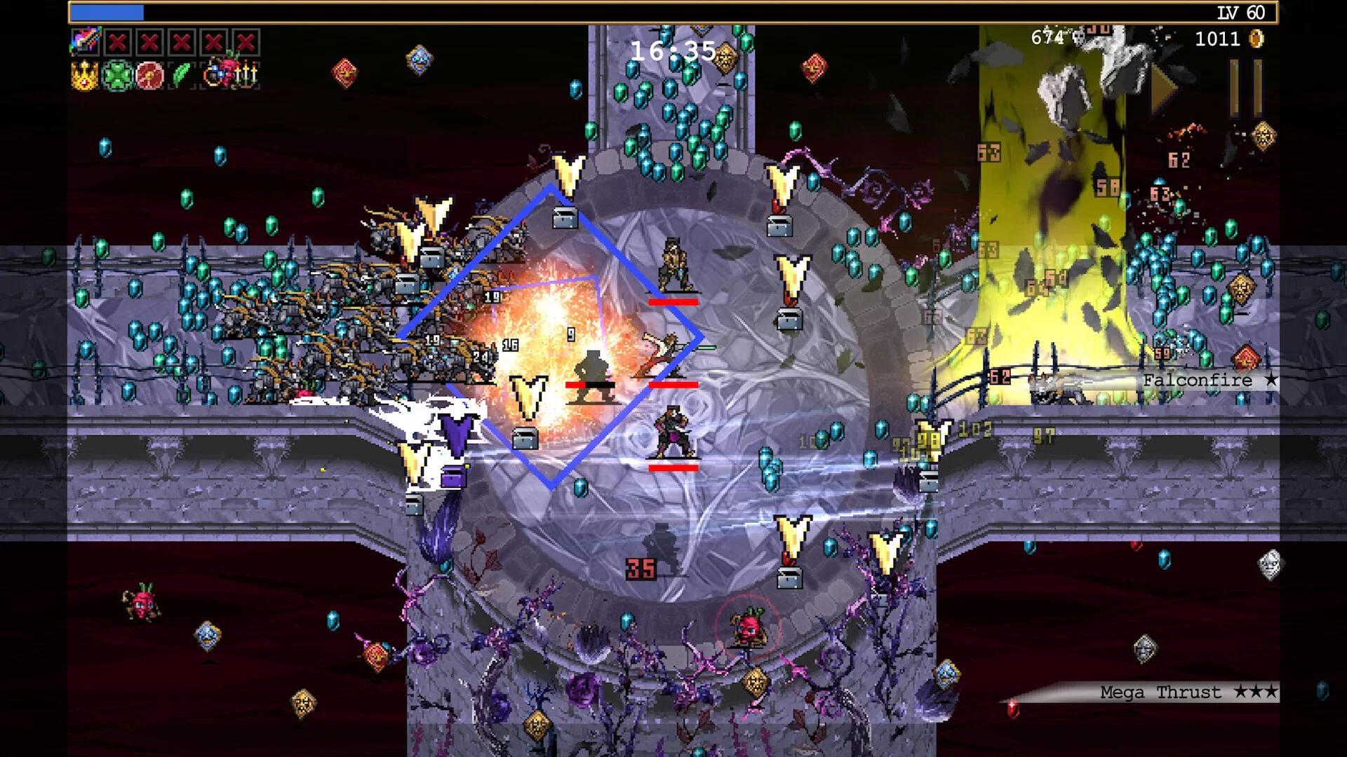 Изображение игры: Vampire Survivors: Emerald Diorama