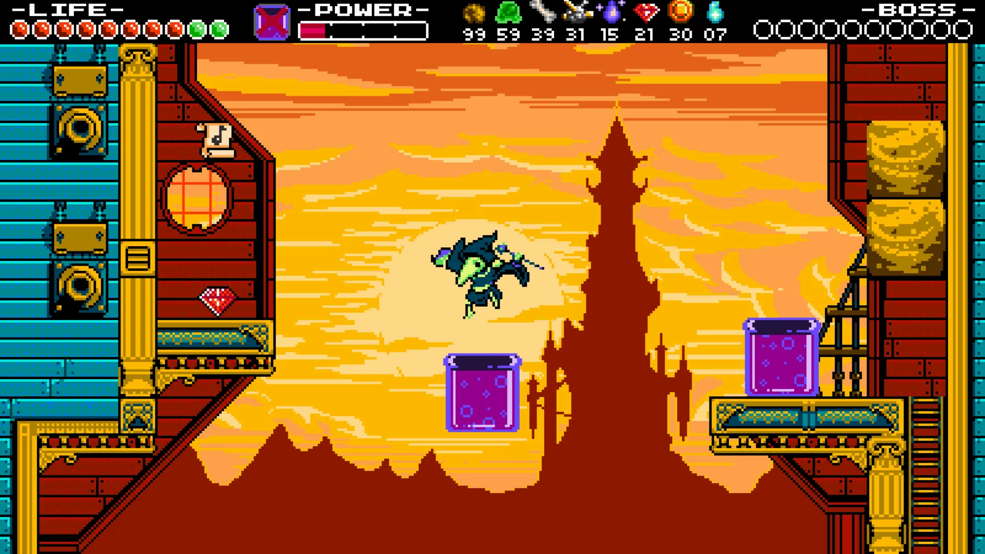 Изображение игры: Shovel Knight: Plague of Shadows