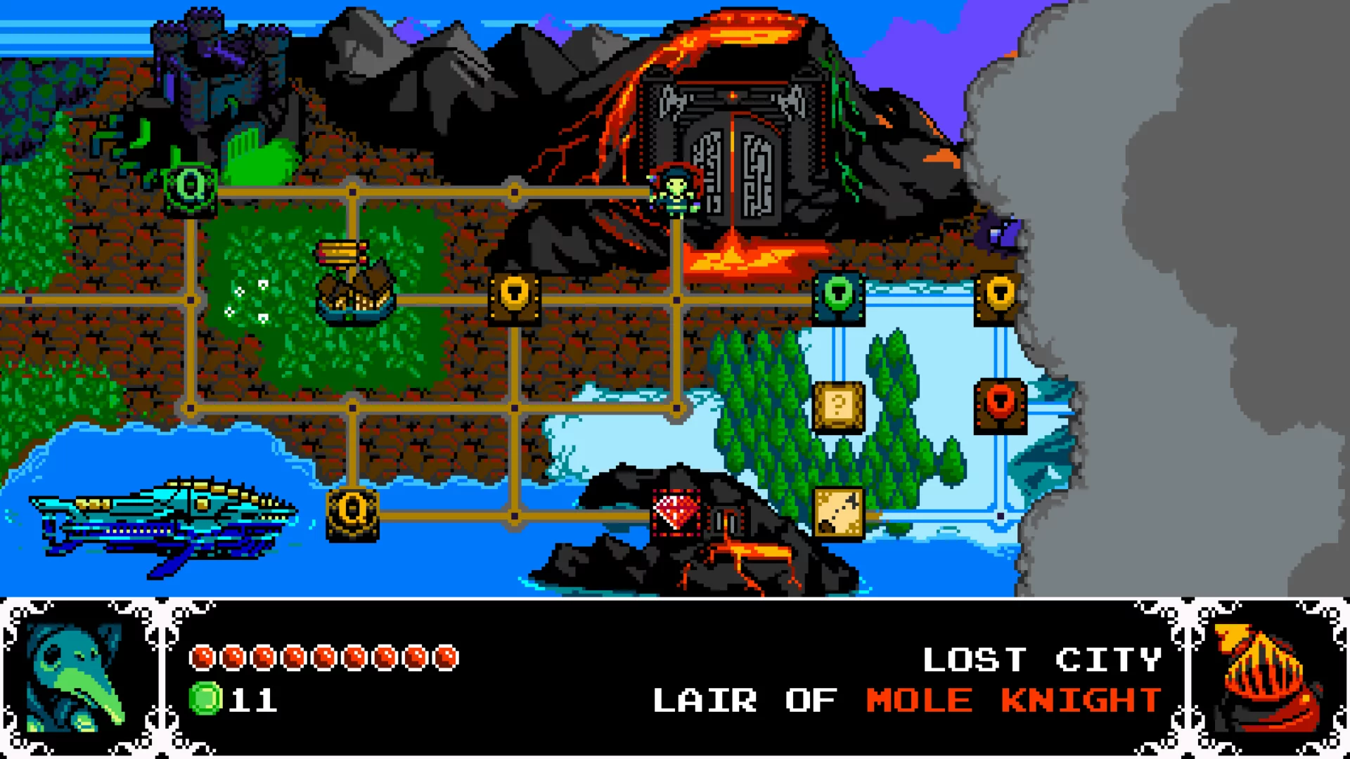 Изображение игры: Shovel Knight: Plague of Shadows