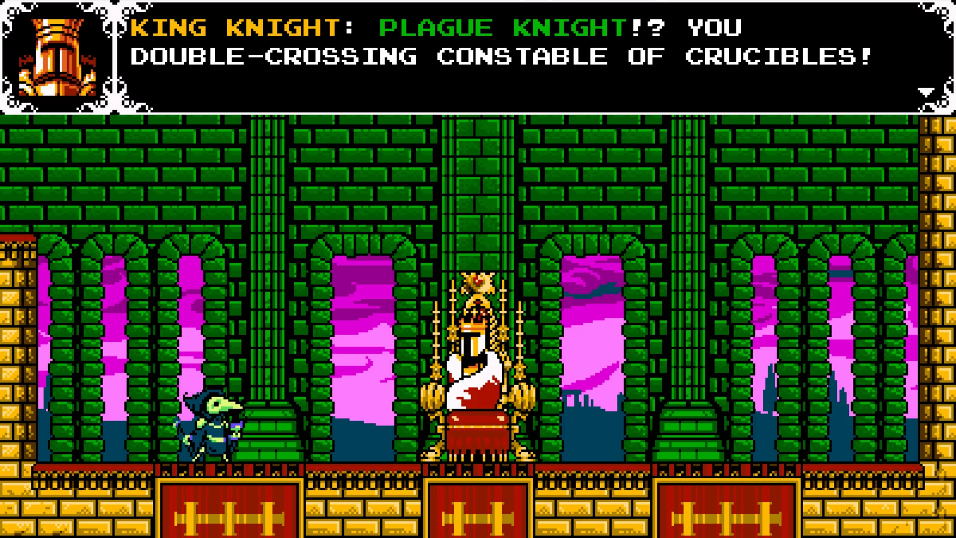 Изображение игры: Shovel Knight: Plague of Shadows