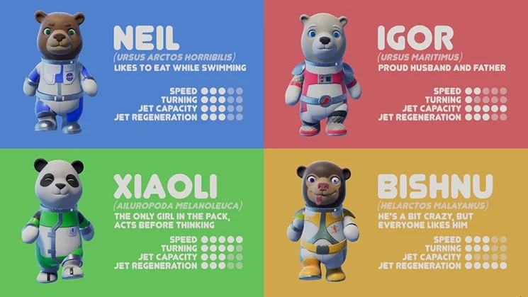 Изображение игры: Astro Bears Party