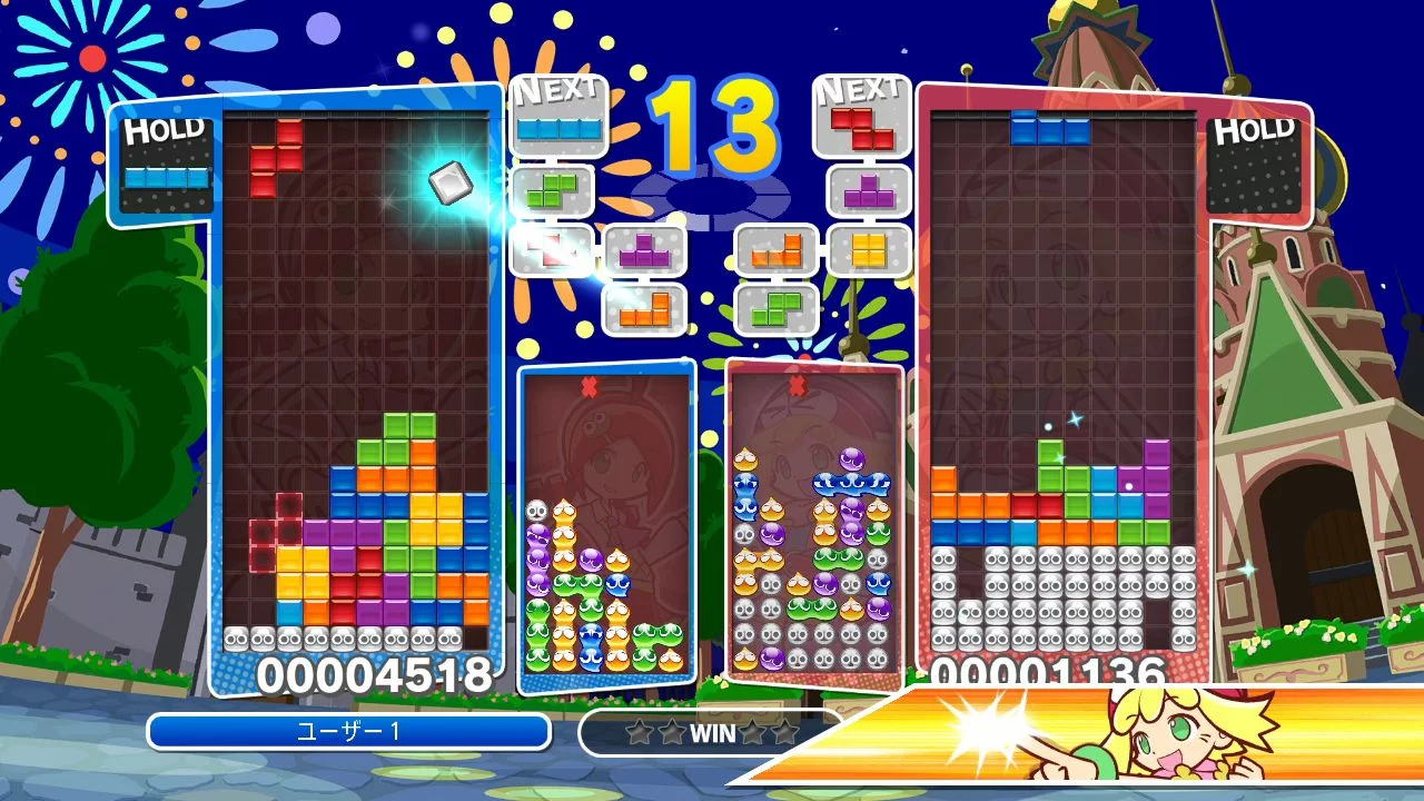 Изображение игры: Puyo Puyo Tetris