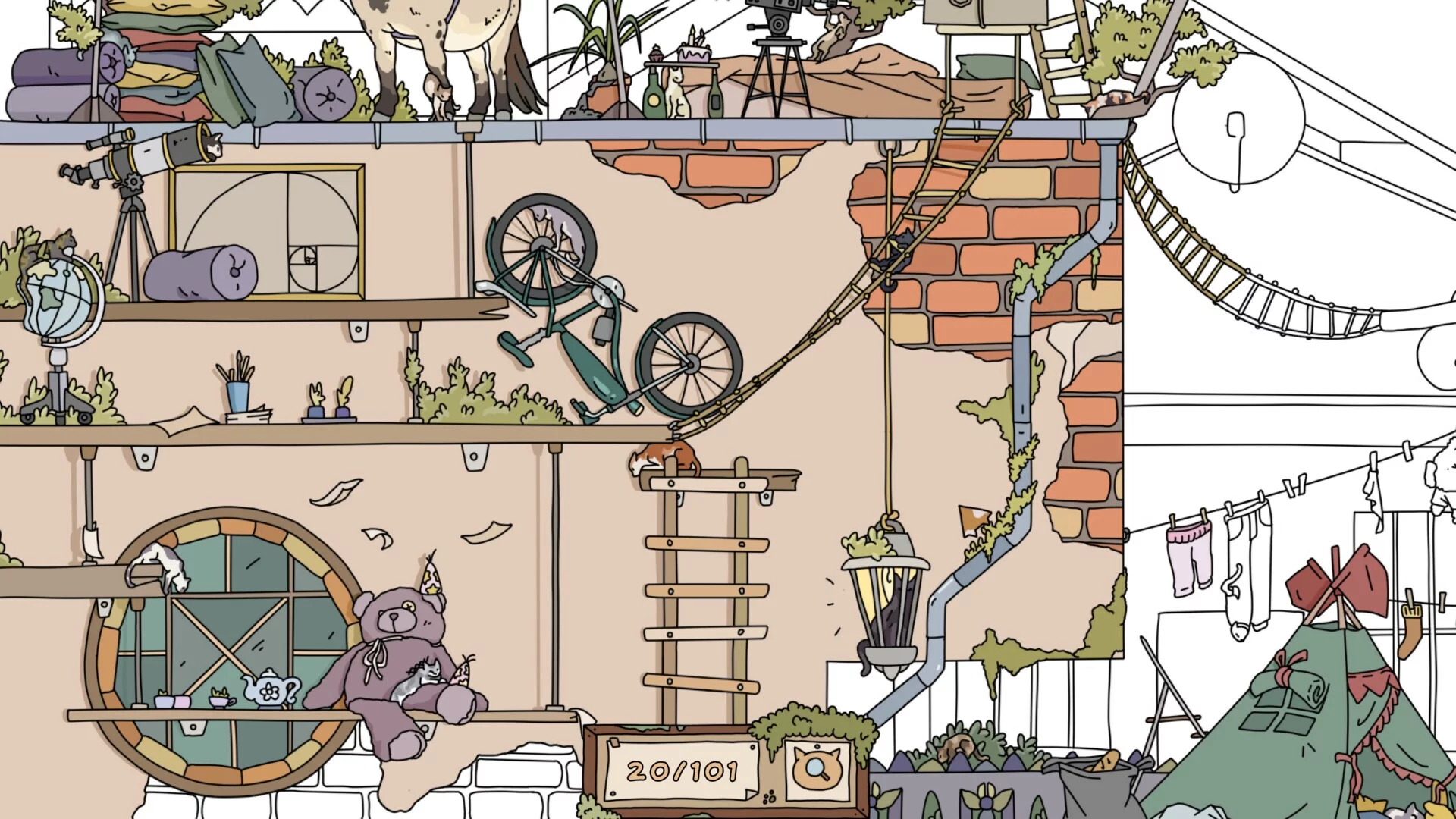 Изображение игры: HIDDEN CATS: The last of cats