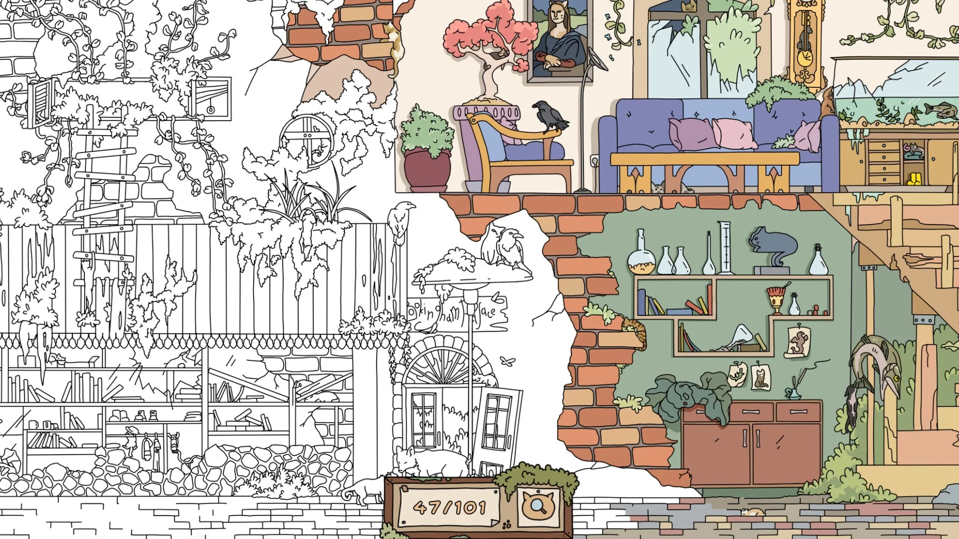 Изображение игры: HIDDEN CATS: The last of cats