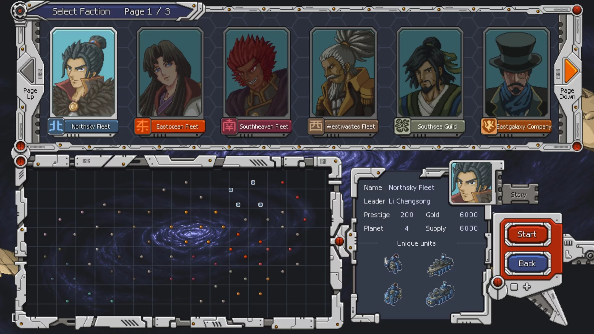 Изображение игры: Chaos Galaxy