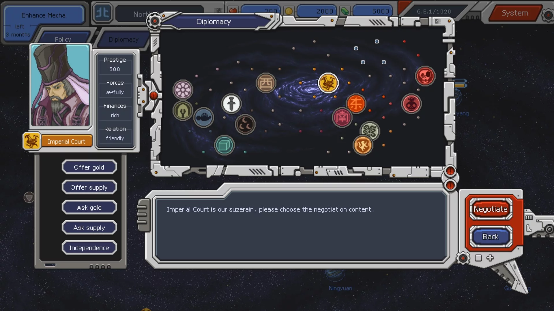 Изображение игры: Chaos Galaxy