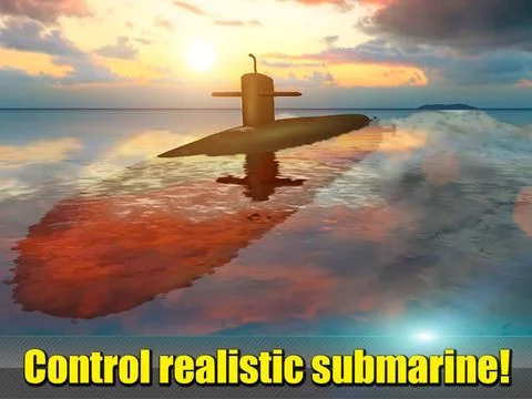 Изображение игры: Russian Submarine Simulator 3D Free