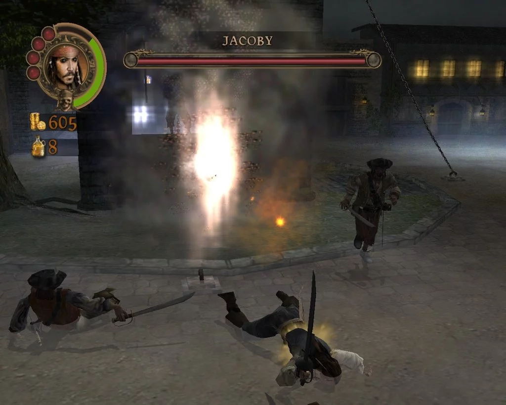 Изображение игры: Pirates of the Caribbean: The Legend of Jack Sparrow