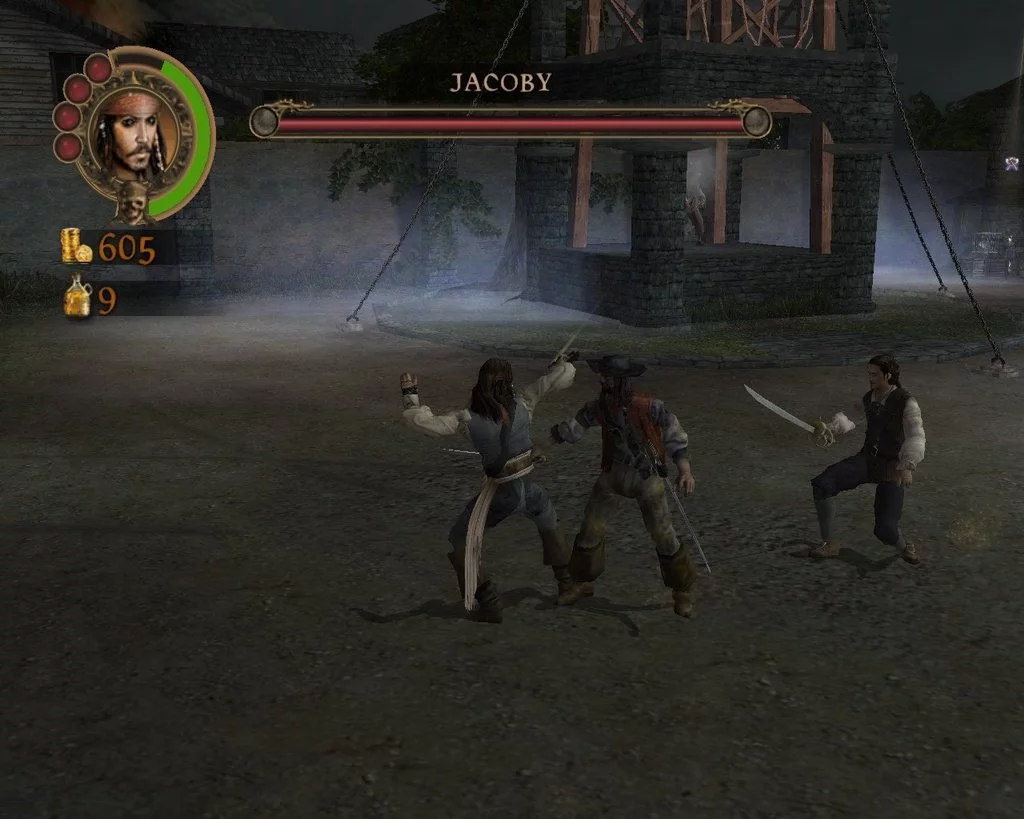 Изображение игры: Pirates of the Caribbean: The Legend of Jack Sparrow