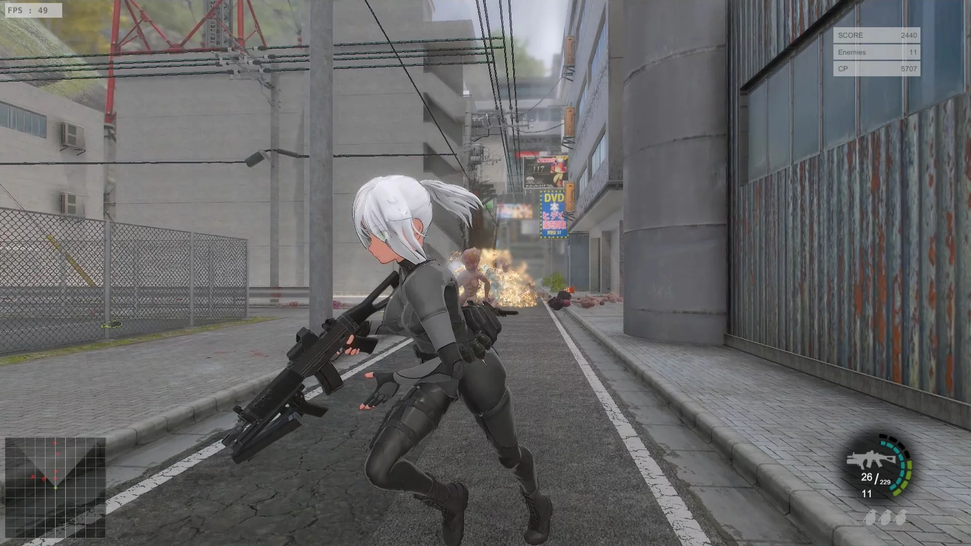 Изображение игры: Kaede the Eliminator / Eliminator 小枫