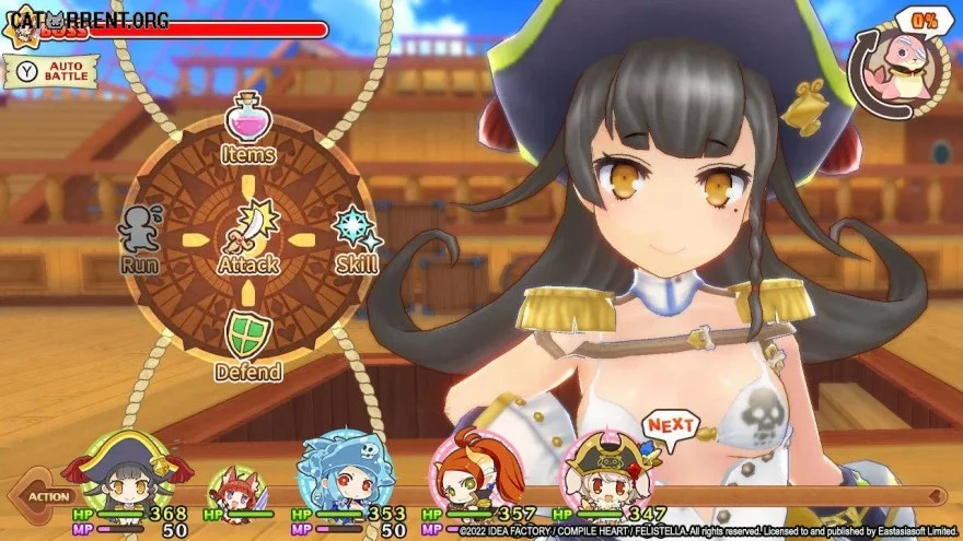 Изображение игры: Genkai Tokki: Seven Pirates H