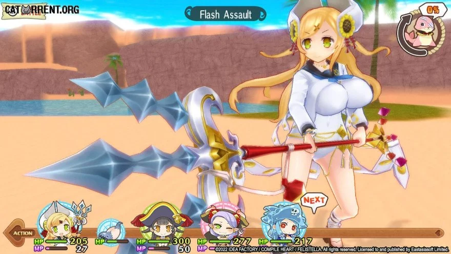Изображение игры: Genkai Tokki: Seven Pirates H