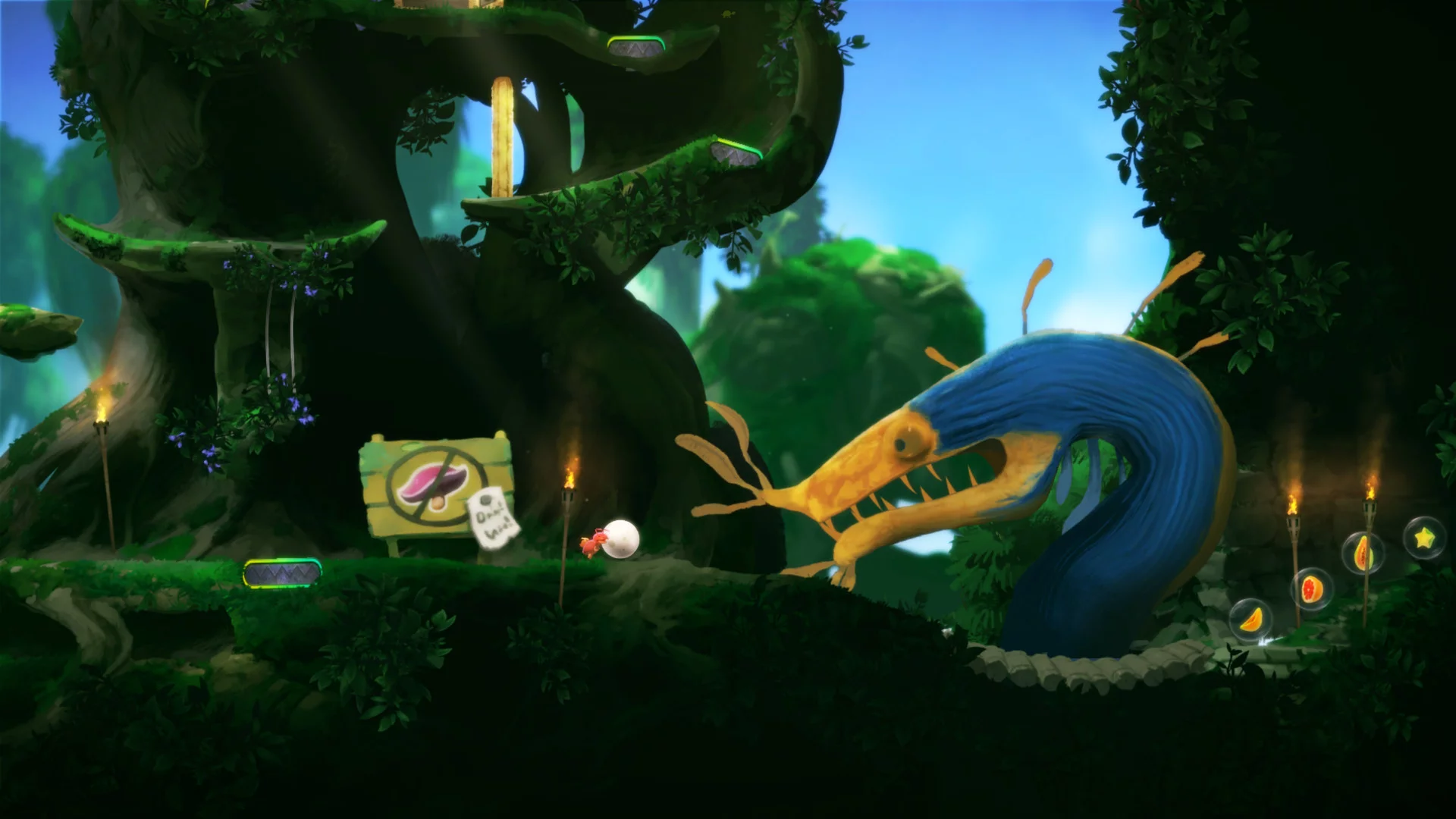 Изображение игры: Yoku's Island Express