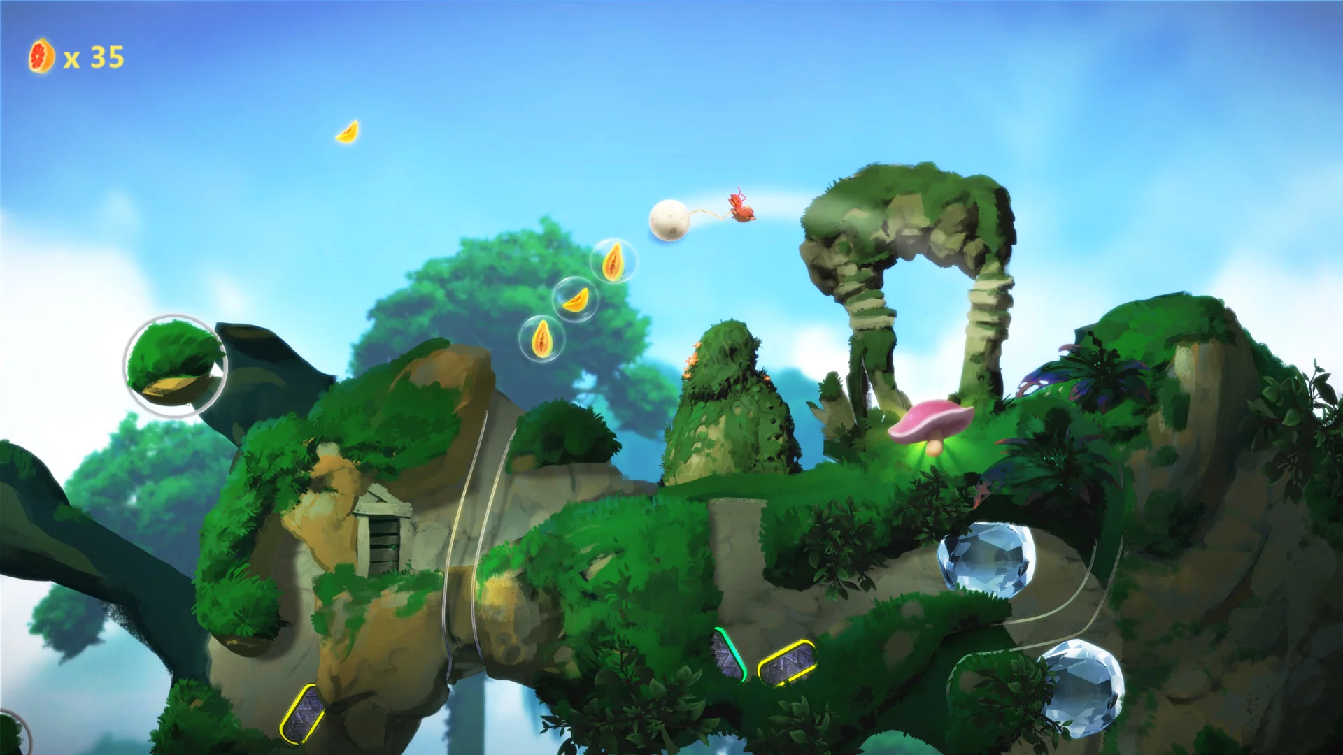 Изображение игры: Yoku's Island Express