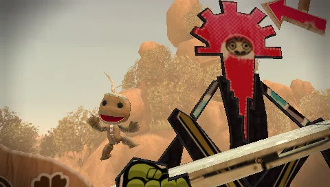 Изображение игры: LittleBigPlanet PSP