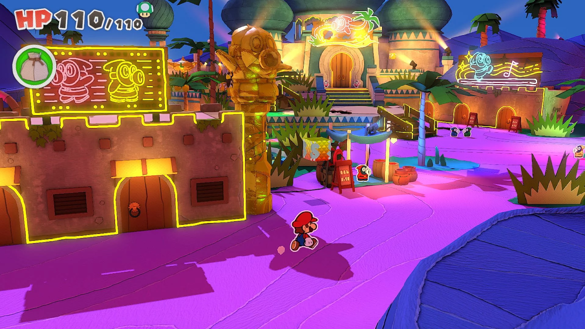 Изображение игры: Paper Mario: The Origami King