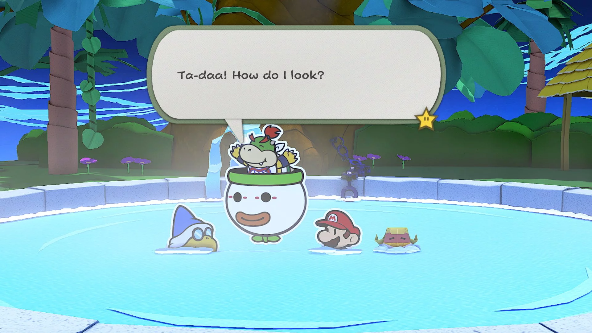 Изображение игры: Paper Mario: The Origami King